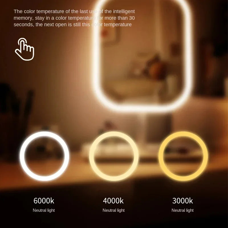 Vanity Mirror Three Colors LED Light