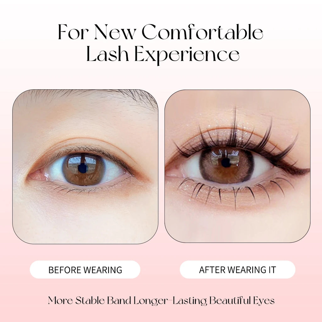 Soft Natural Long False Eyelashes