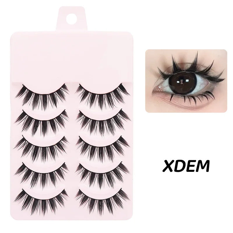 Soft Natural Long False Eyelashes