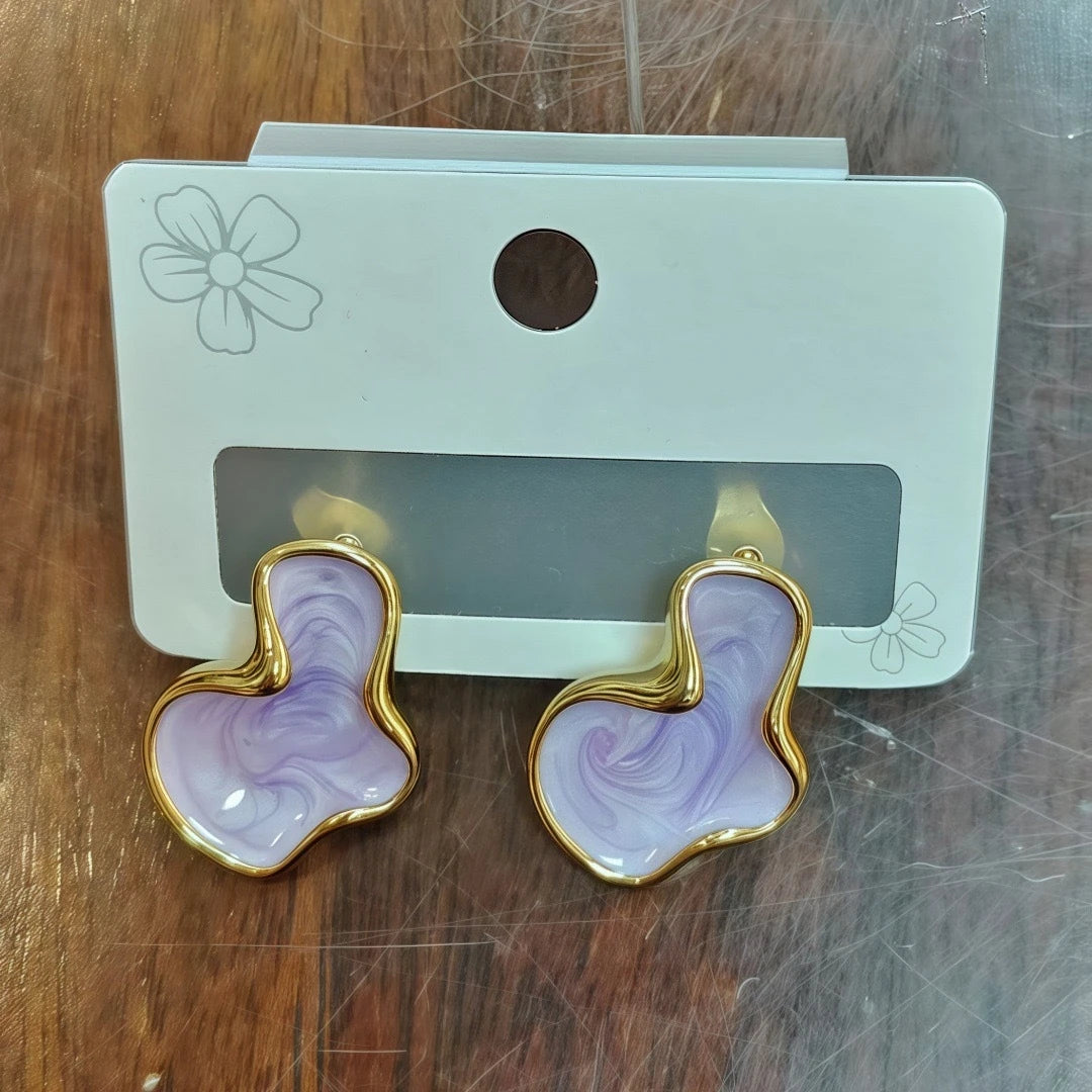Artistic  Irregular Stud Earring