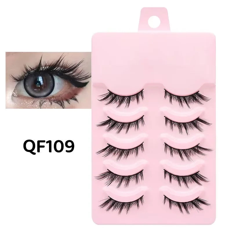 Soft Natural Long False Eyelashes