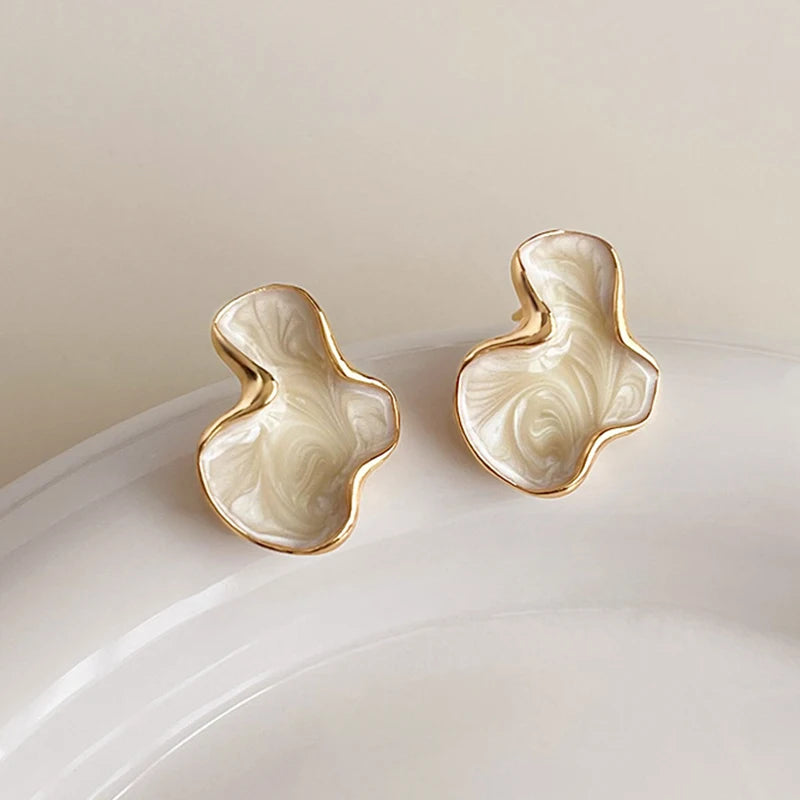 Artistic  Irregular Stud Earring