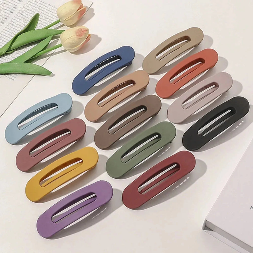 Large Frosted Hair Clip
