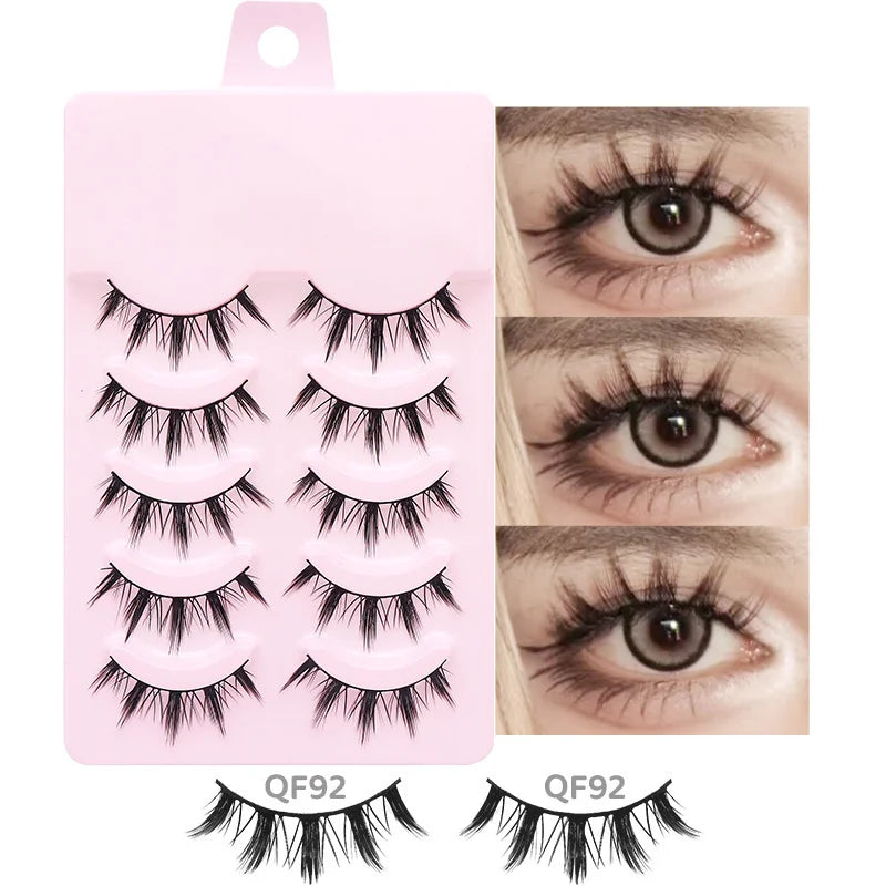 Soft Natural Long False Eyelashes